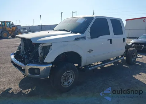 2013 Ford F-250 Xlt из США, поврежденный, VIN 1FT7W2BT9DEB22199